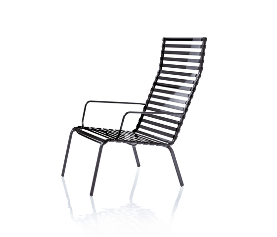 Striped Low chair | Sessel | Magis