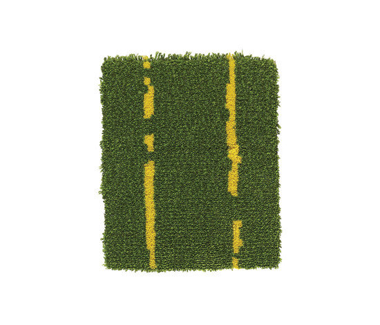 Pinstripe Green-Yellow 34 | Tapis / Tapis de designers | Kasthall