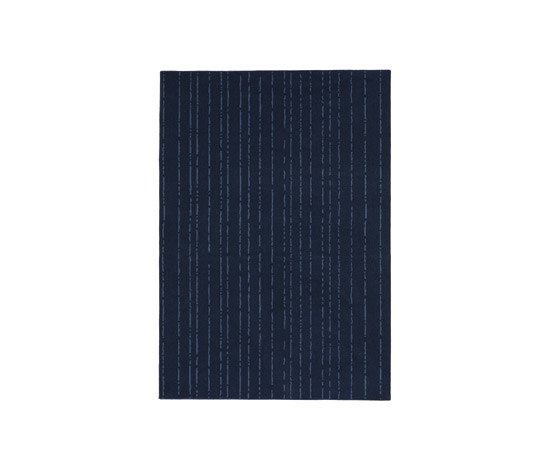 Pinstripe Blue-Light Grey 25 | Rugs | Kasthall