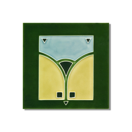 Art Nouveau wall tile F65.V1 | Azulejos de pared | Golem GmbH