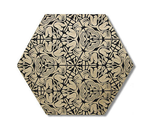Maximus hexagon 30x35 | Concrete / cement flooring | Ann Sacks