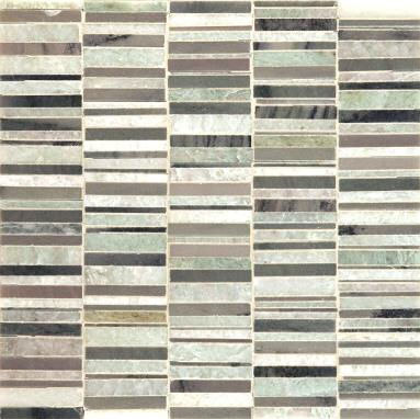 Matchsticks mosaic | Mosaici pietra naturale | Ann Sacks