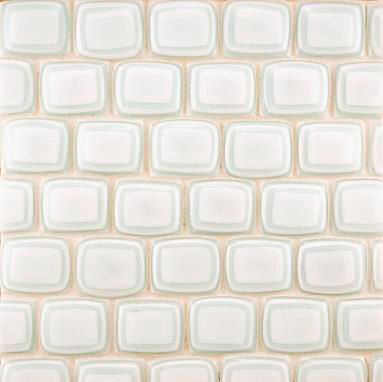 Quilt rectangles glass mosaic | Mosaicos de vidrio | Ann Sacks
