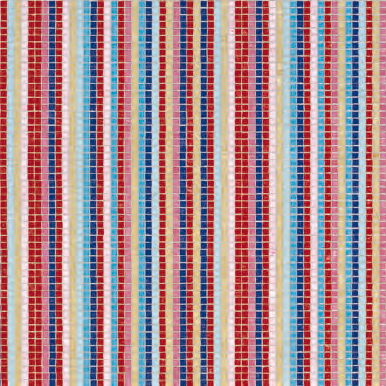 Stripes Summer mosaic | Mosaïques verre | Bisazza