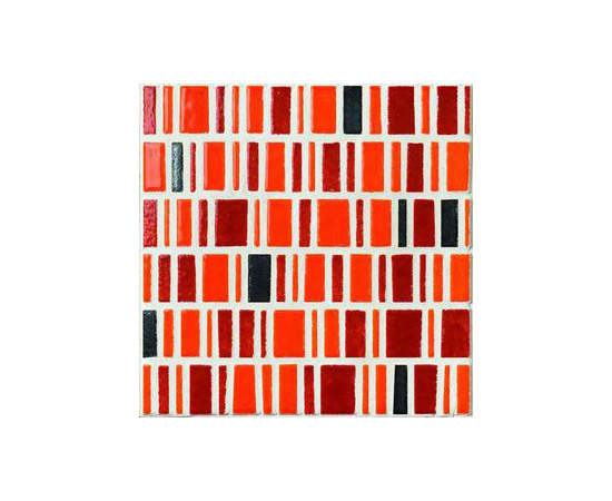 Low Metal Orange 30x30 | Mosaici ceramica | Settecento