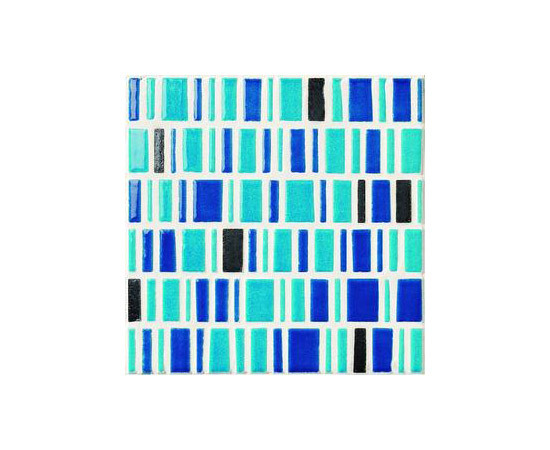 Low Metal Turquoise 30x30 | Ceramic mosaics | Settecento
