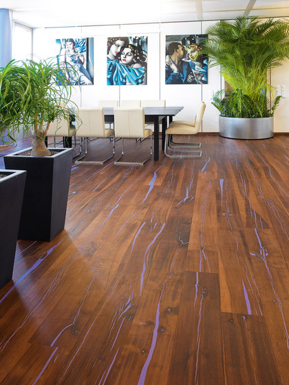 Tiger OAK Custom Colour brushed | natural oil | Wood flooring | mafi