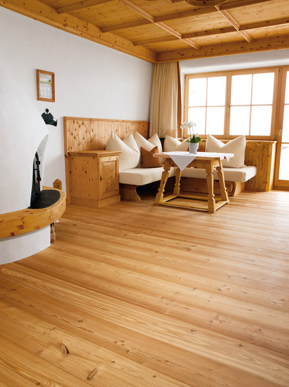 LARCH wide-plank brushed | natural oil | Planchers bois | mafi