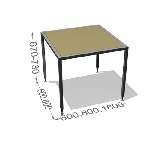 C.D. Stack Table | Esstische | Inno