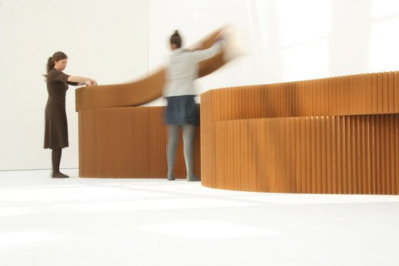 softwall | natural brown paper | Systèmes architecturaux | molo