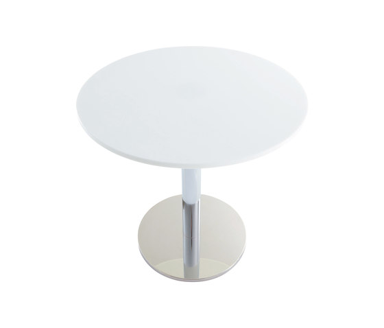 Bobine | Table Top White Lacquered Glass | Dining tables | Ligne Roset