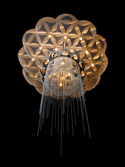 Flower of Life - 1000 - ceiling mounted | Deckenleuchten | Willowlamp