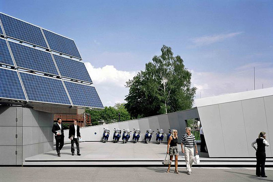 concrete skin - special | Solar Filling Station | Sistemi facciate | Rieder