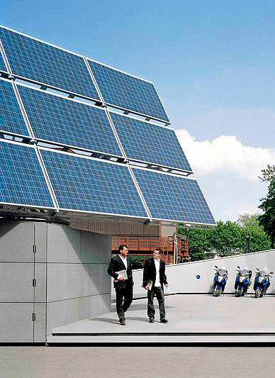 concrete skin - special | Solar Filling Station | Systèmes de façade | Rieder