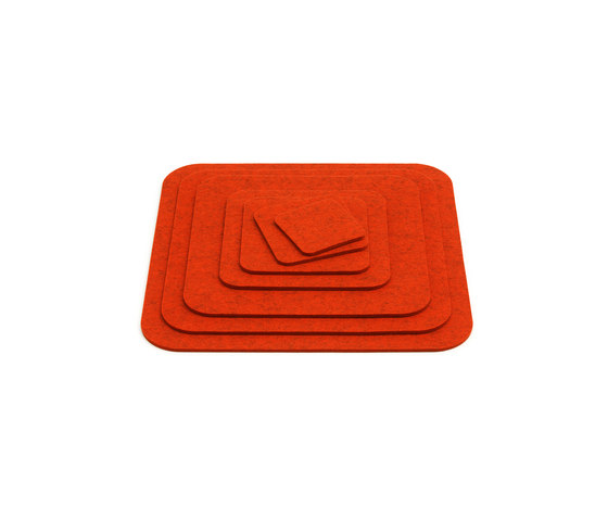 Coaster with rounded corners | Sottopentole | HEY-SIGN