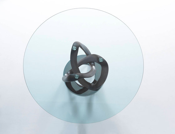Infinity una base piano cristallo - ellittico | Esstische | Porada