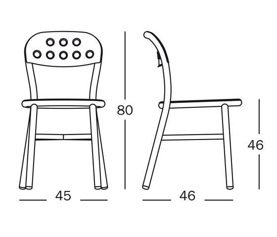 Pipe chair | Chaises | Magis