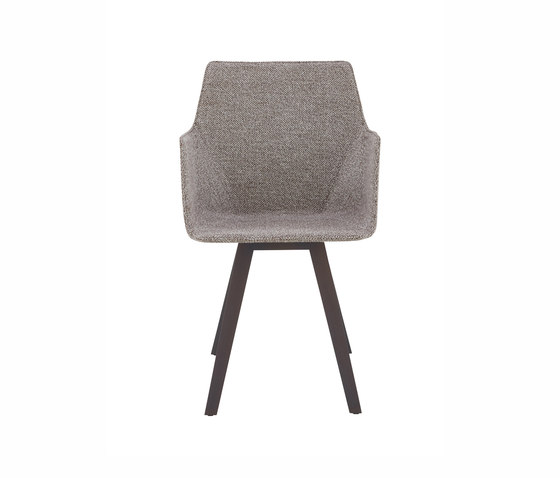 Elsa | Carver Chair Base Anthracite-Stained Beech | Chairs | Ligne Roset
