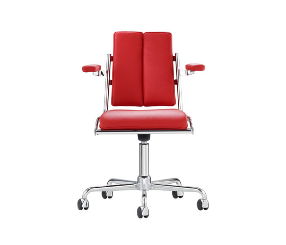 D12 Desk chair with armrests | Sillas | TECTA
