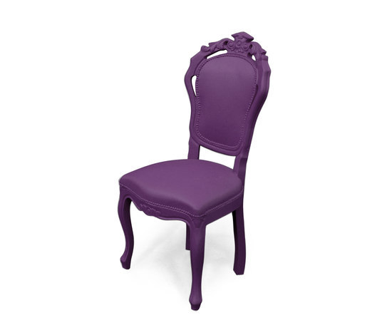 Plastic Fantastic dining chair plumm | Chairs | JSPR