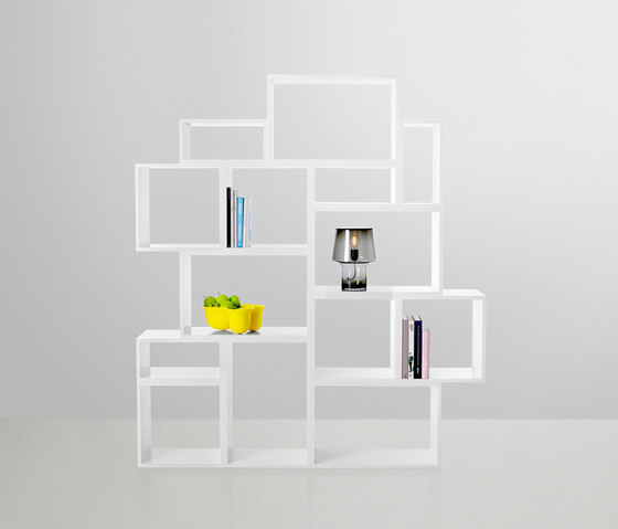 Stacked Shelf System - white* | Étagères | Muuto
