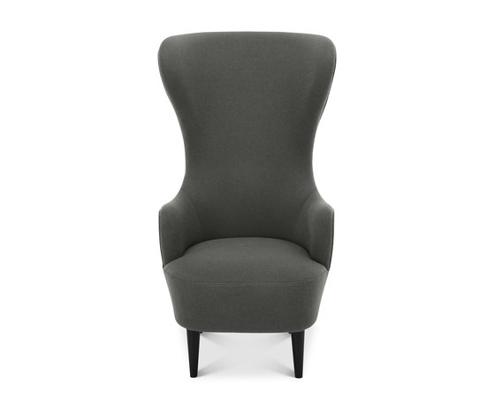 Wingback Chair Black Leg Hallingdal 65 | Fauteuils | Tom Dixon