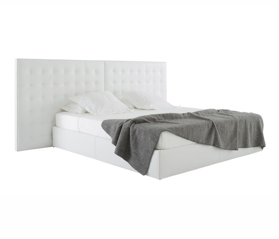 Nador | Bed 160 X 200 With Upholstered Base | Bed headboards | Ligne Roset