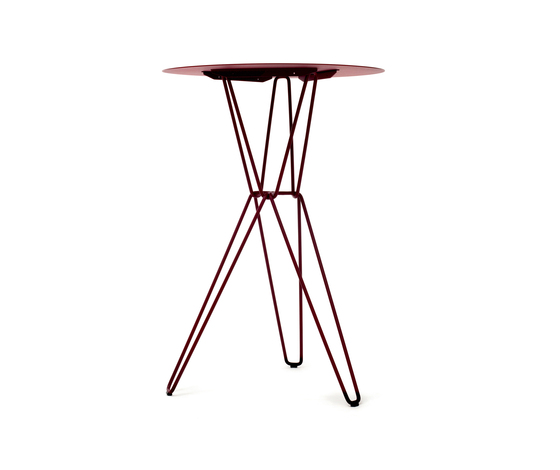 Tio Circular Bar Table Metal | Tables hautes | Massproductions