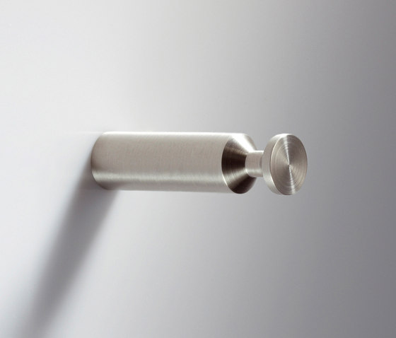 Wandhaken stabförmig mit konischer Nut, Länge 6,7 cm, Ø16 mm | Handtuchhalter | PHOS Design