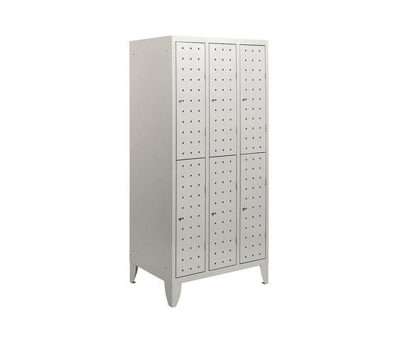 Multiplus Design | 2 Tiers 6 doors locker H1800 | Lockers | Dieffebi