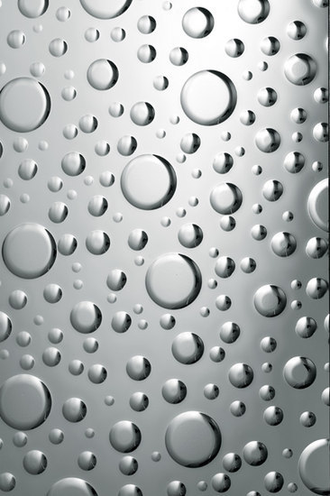 Drops Silver | Kunststoff Platten | SIBU DESIGN