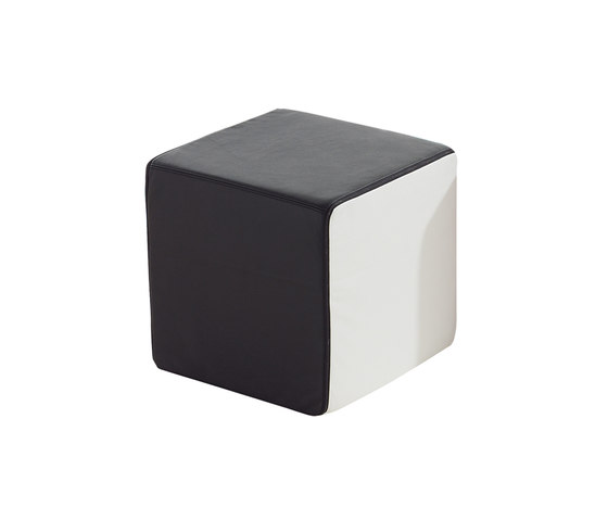 Click Upholstered cube | Pouf | die Collection