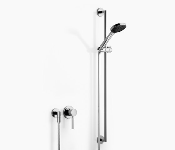 Tara. Logic - Wall-mounted single-lever shower mixer with shower set | Shower controls | Dornbracht