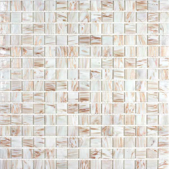 Gold Leaf G2501 White | Mosaicos de vidrio | Giorbello
