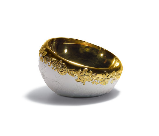 Naturofantastic - Bowl (golden) | Ciotole | Lladró