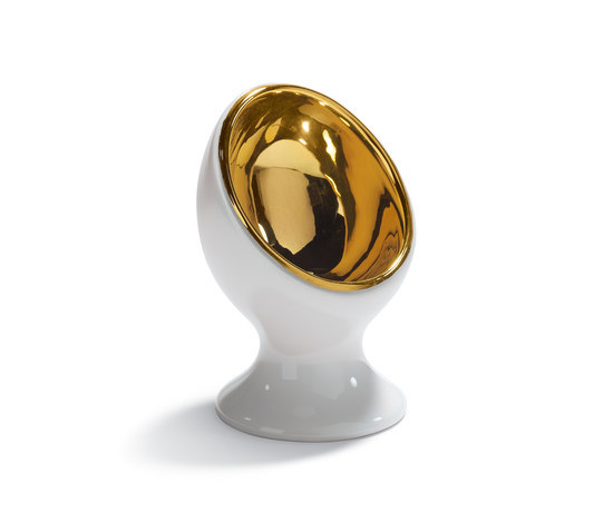 Naturofantastic - Egg cup (golden) | Stoviglie | Lladró