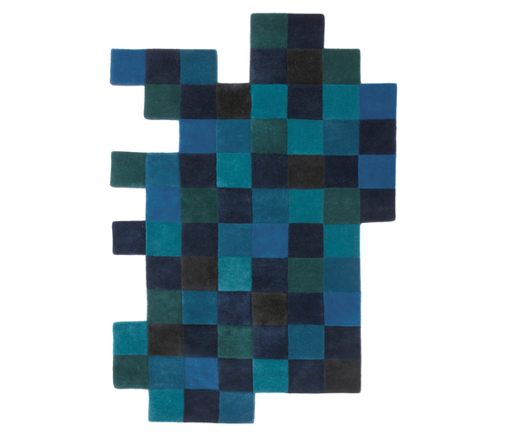 Do-Lo-Rez 1 Blues | Tapis / Tapis de designers | Nanimarquina