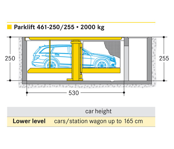 Parklift 461 | Mechanic parking systems | Wöhr