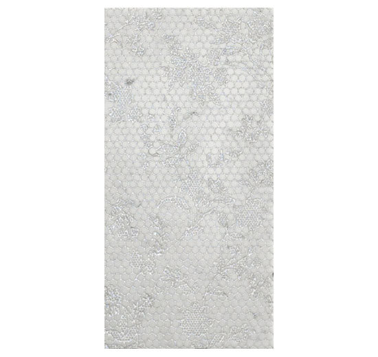 CA 275 MD Bianco Carrara Glitter Fiore | Piastrelle pietra naturale | Q-BO