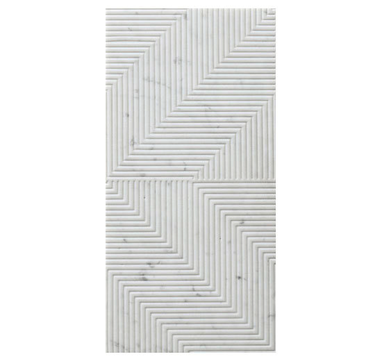 CA 265 OS Bianco Carrara Spazzolato | Natural stone tiles | Q-BO