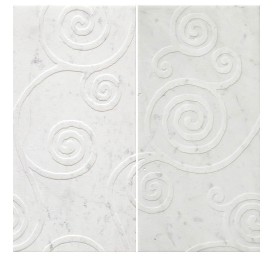 CA 270 VS Bianco Carrara Spazzolato | Piastrelle pietra naturale | Q-BO