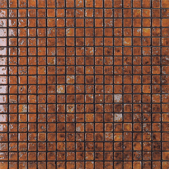 Lacca Marrone LVM 10 Mosaik | Naturstein Mosaike | Petra Antiqua srl