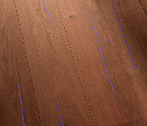 Coral OAK Vulcano Custom Colour brushed | natural oil | Wood flooring | mafi