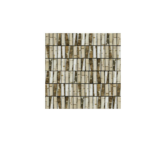 Bamboo Emperador Beige | Mosaicos de piedra natural | MegaTiles Limited