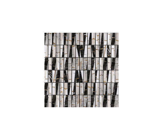 Bamboo Grigio Nero | Mosaici pietra naturale | MegaTiles Limited