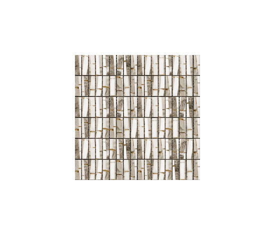 Bamboo Grigio White (Polished) | Naturstein Mosaike | MegaTiles Limited