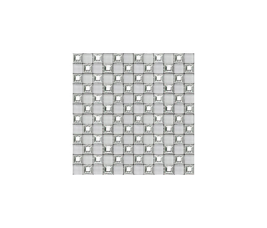 Diamond Glass Plus DC17 WhiteS | Glass mosaics | MegaTiles Limited