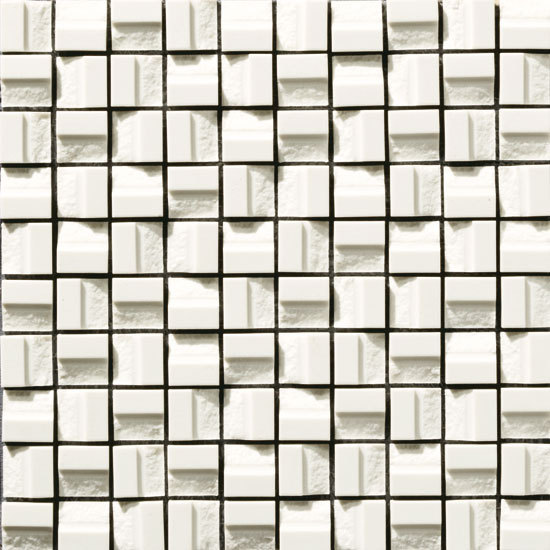 Plateau Block White | Mosaicos de cerámica | INAX Corporation