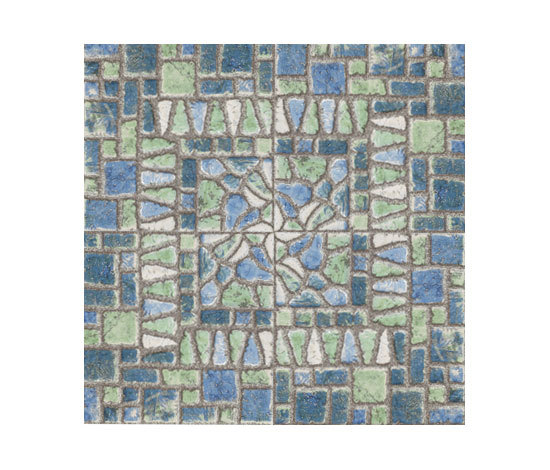 Fantasy azzurro | Ceramic tiles | Cotto Tuscania SpA