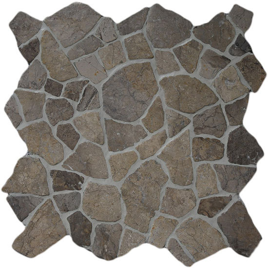 Palladiana Gaia XL Perla Grey | Natural stone mosaics | Mosaic Miro Production